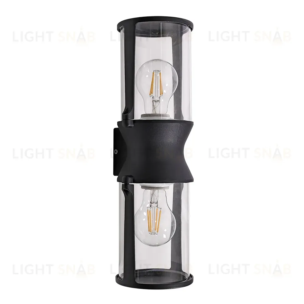 Уличный настенный светильник Arte Lamp Minchir A8306AL-2BK A8306AL-2BK