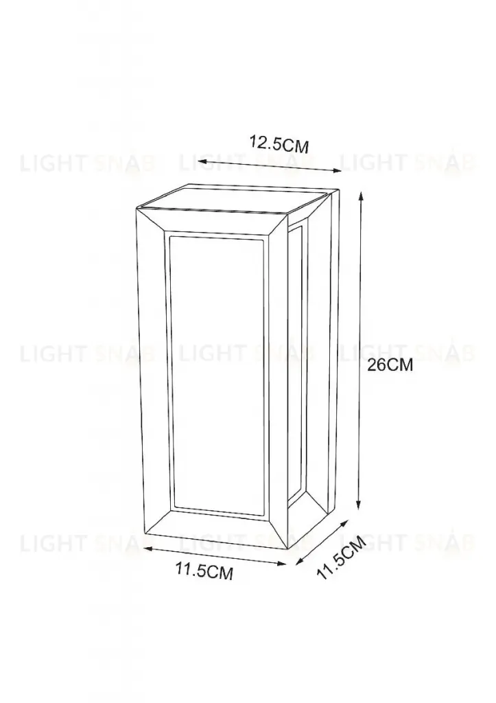 Уличный настенный светильник Arte Lamp Ulysses A8112AL-1BK A8112AL-1BK