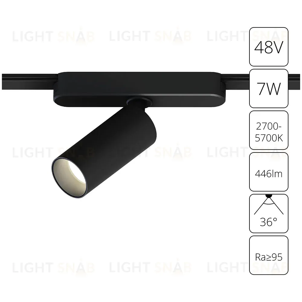 Трековый магнитный светильник Arte Lamp Rapid A2956PL-1BK A2956PL-1BK
