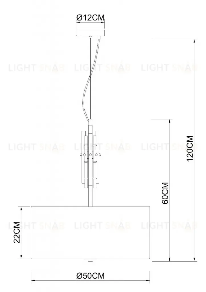 Подвесной светильник Arte Lamp Taygeta A4097SP-5CC A4097SP-5CC