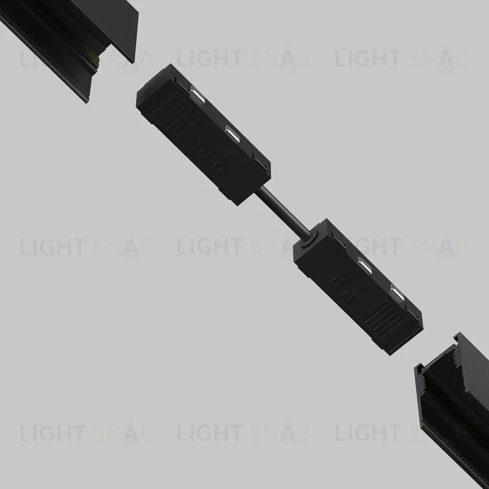 Коннектор питания прямой гибкий Maytoni Magnetic track system Exility TRA034CPC-42B-5-1 TRA034CPC-42B-5-1