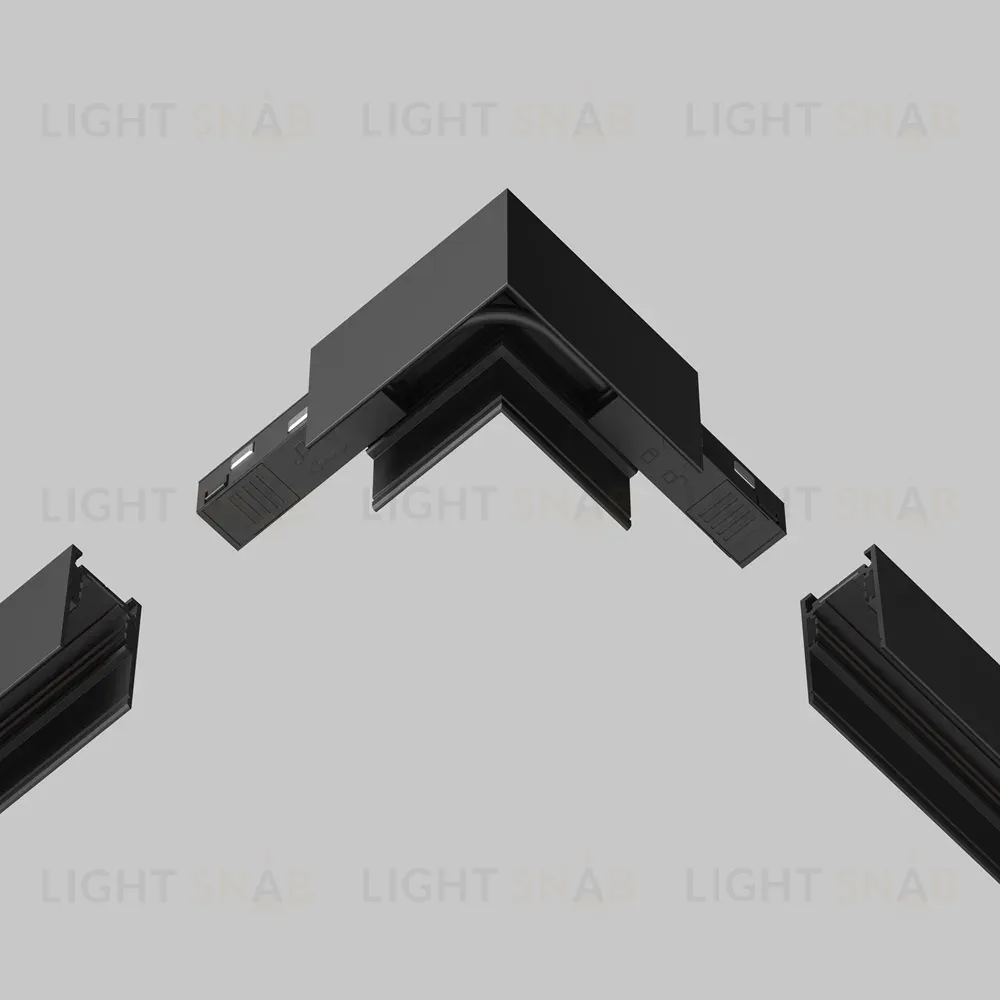Коннектор питания угловой гибкий Maytoni Technical Magnetic track system Exility Accessories for tracks Exility TRA034CPC-42B-15-1 TRA034CPC-42B-15-1
