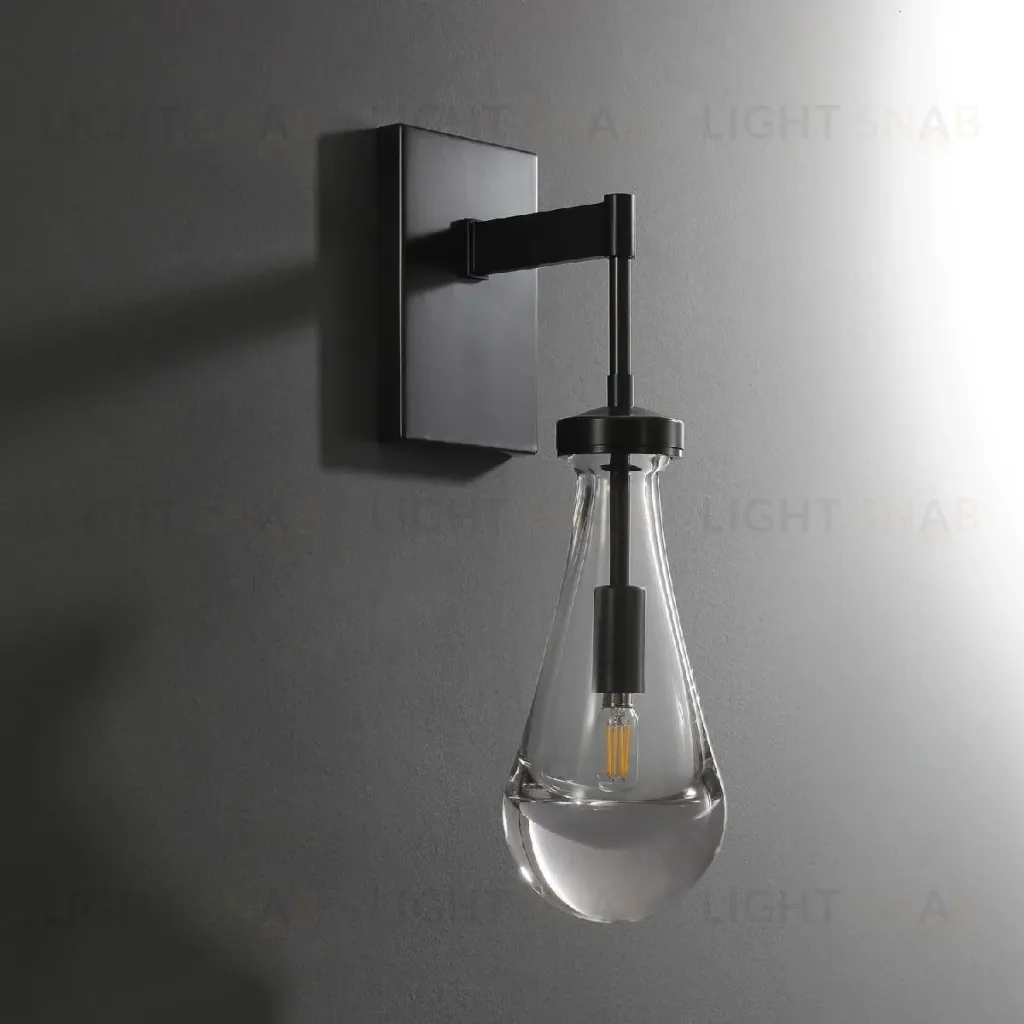 Бра DeLight Collection Raindrop MT9093-1W black brushed gold MT9093-1W black brushed gold