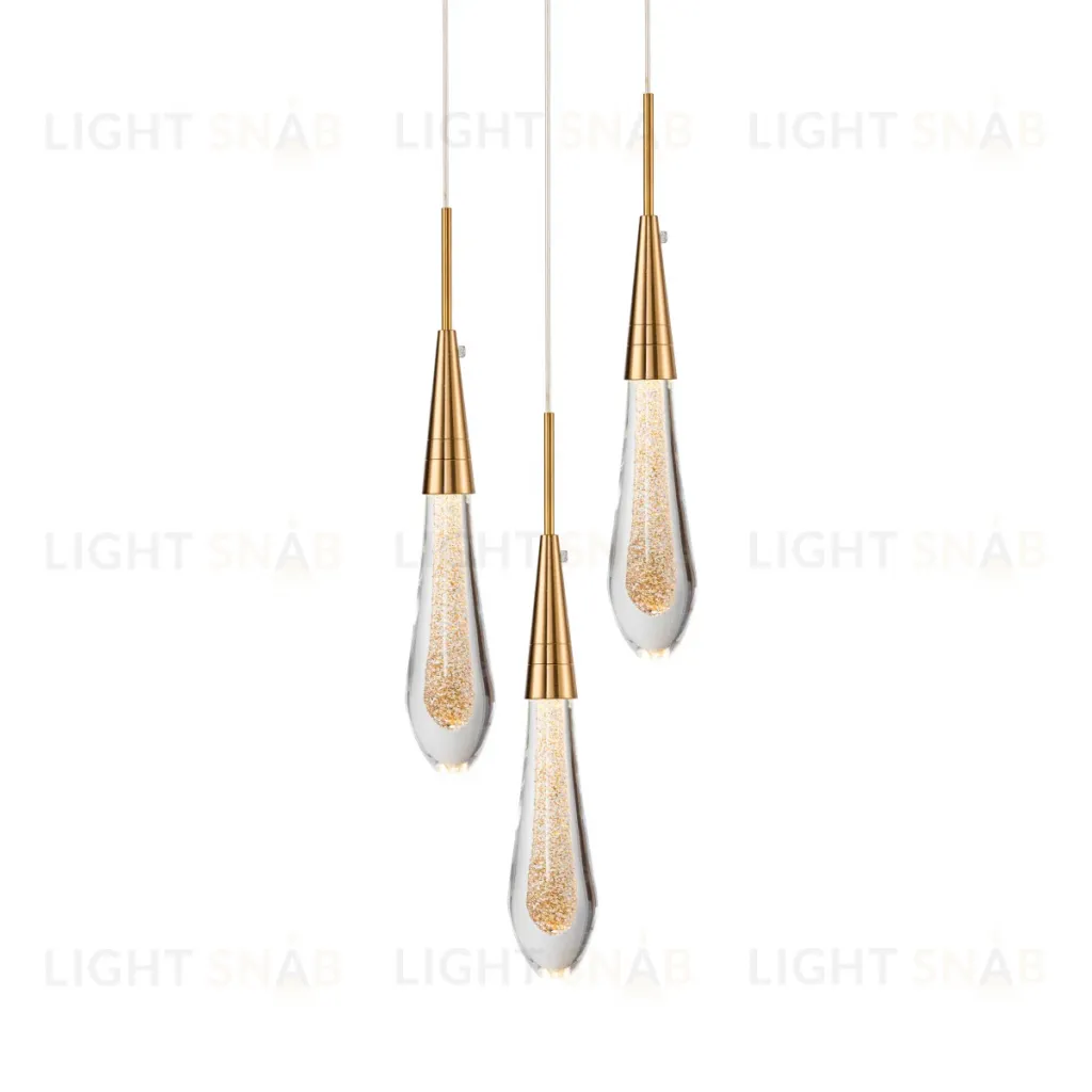 Подвесной светильник DeLight Collection Pour DZ1018P-3 brass DZ1018P-3 brass