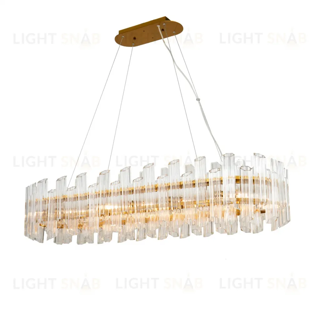 Подвесная люстра DeLight Collection Vittoria KG0769P-12L clear/ brass KG0769P-12L clear/ brass