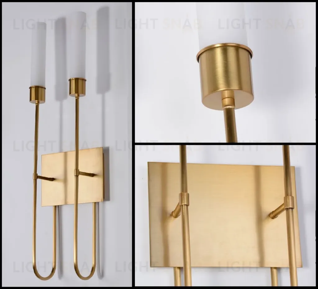 Бра DeLight Collection Wall lamp BRWL7035 antique brass BRWL7035 antique brass
