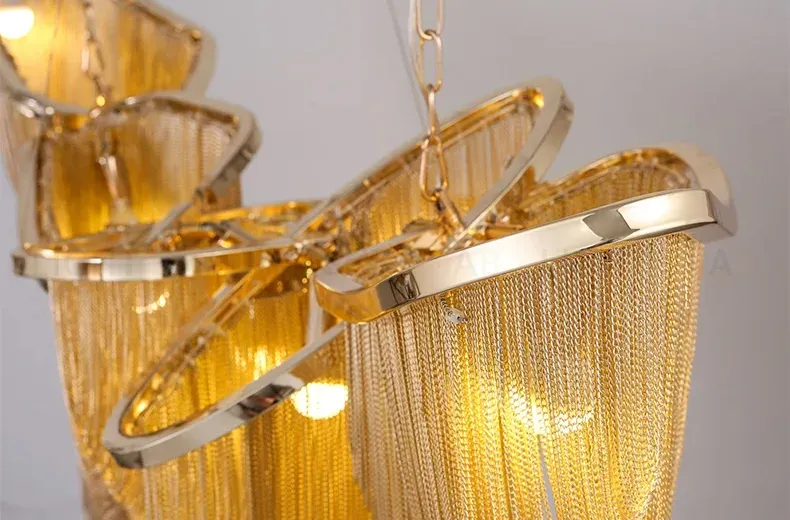 Подвесная люстра DeLight Collection Stream AC3029-16 gold AC3029-16 gold