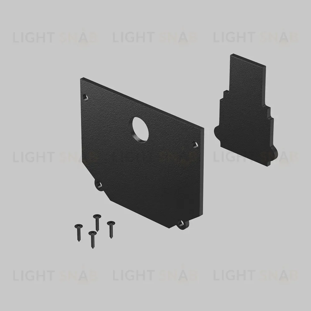 Комплект заглушек к шинопроводу Maytoni Technical Magnetic track system Exility Accessories for tracks Exility TRA034EC-SCH-42B TRA034EC-SCH-42B