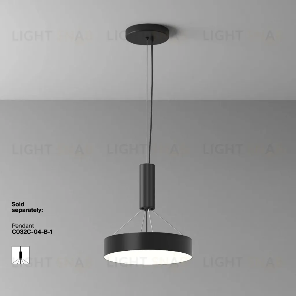 Потолочный светильник Maytoni Zon C032CL-36W4K-RD-B C032CL-36W4K-RD-B