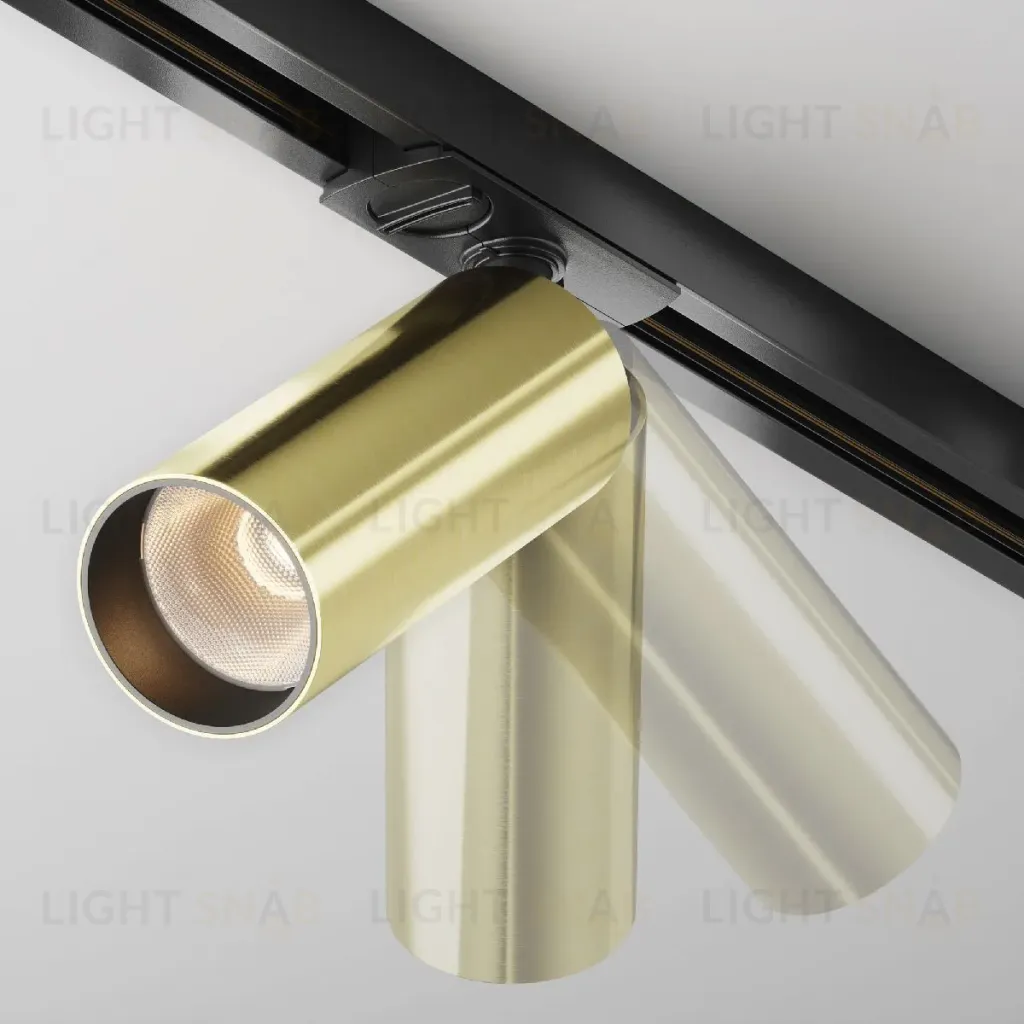 Трековый однофазный светильник Maytoni Focus Led TR021-1-12W3K-W-BBS TR021-1-12W3K-W-BBS