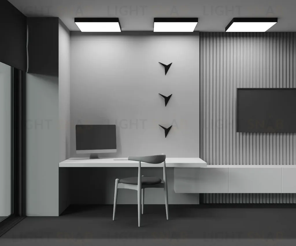 Потолочный светильник Maytoni Zon C032CL-90W3K-SQ-B C032CL-90W3K-SQ-B