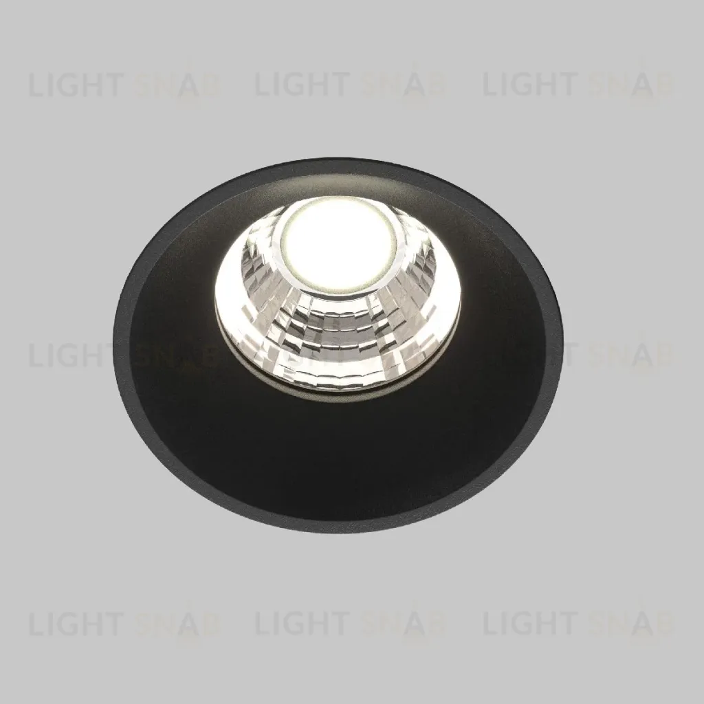 Встраиваемый светильник Maytoni Round DL058-7W4K-TRS-B DL058-7W4K-TRS-B