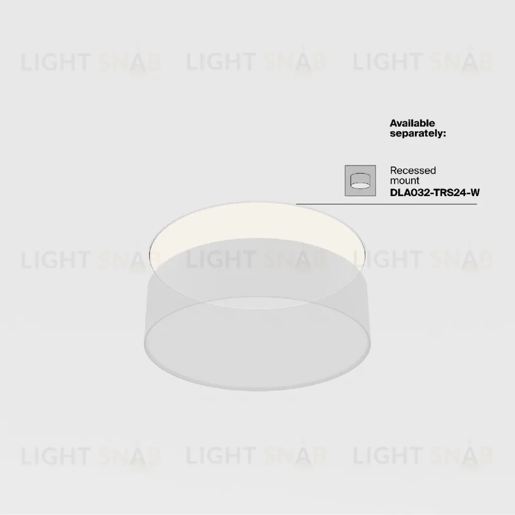 Накладной светильник Maytoni Zon C032CL-24W3K-RD-B C032CL-24W3K-RD-B