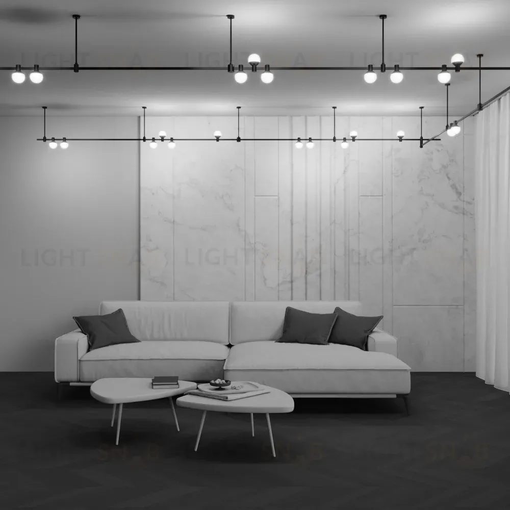 Трековый магнитный светильник Maytoni Luna TR149-1-5W3K-B TR149-1-5W3K-B