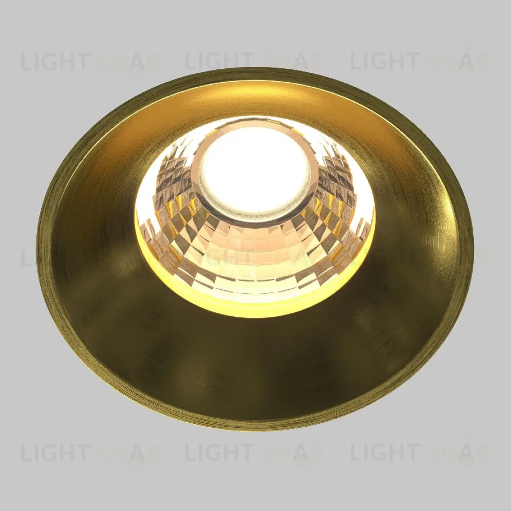 Встраиваемый светильник Maytoni Round DL058-12W3K-TRS-BS DL058-12W3K-TRS-BS