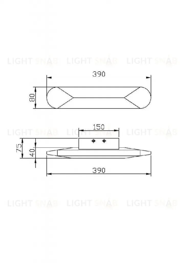 Настенный светильник Maytoni Motion MOD276WL-L8W3K MOD276WL-L8W3K