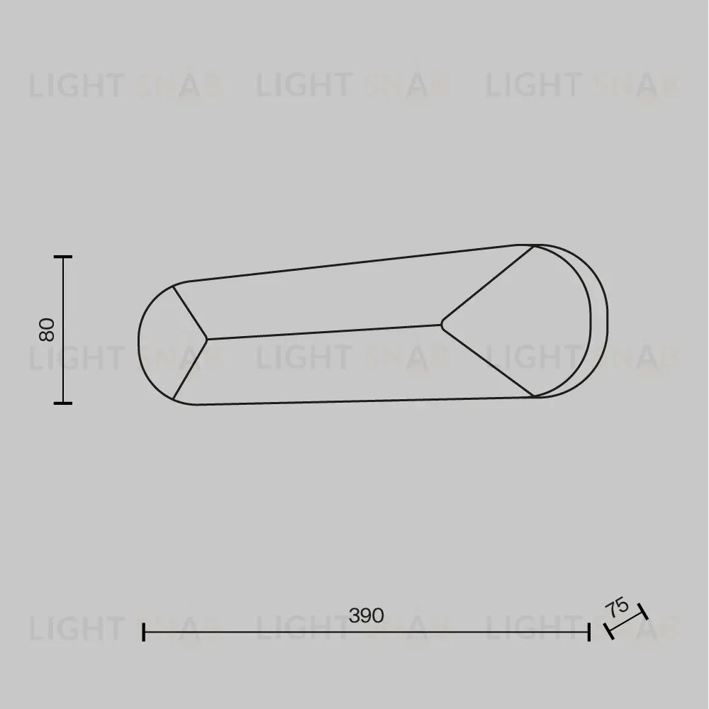 Настенный светильник Maytoni Motion MOD276WL-L8W3K MOD276WL-L8W3K