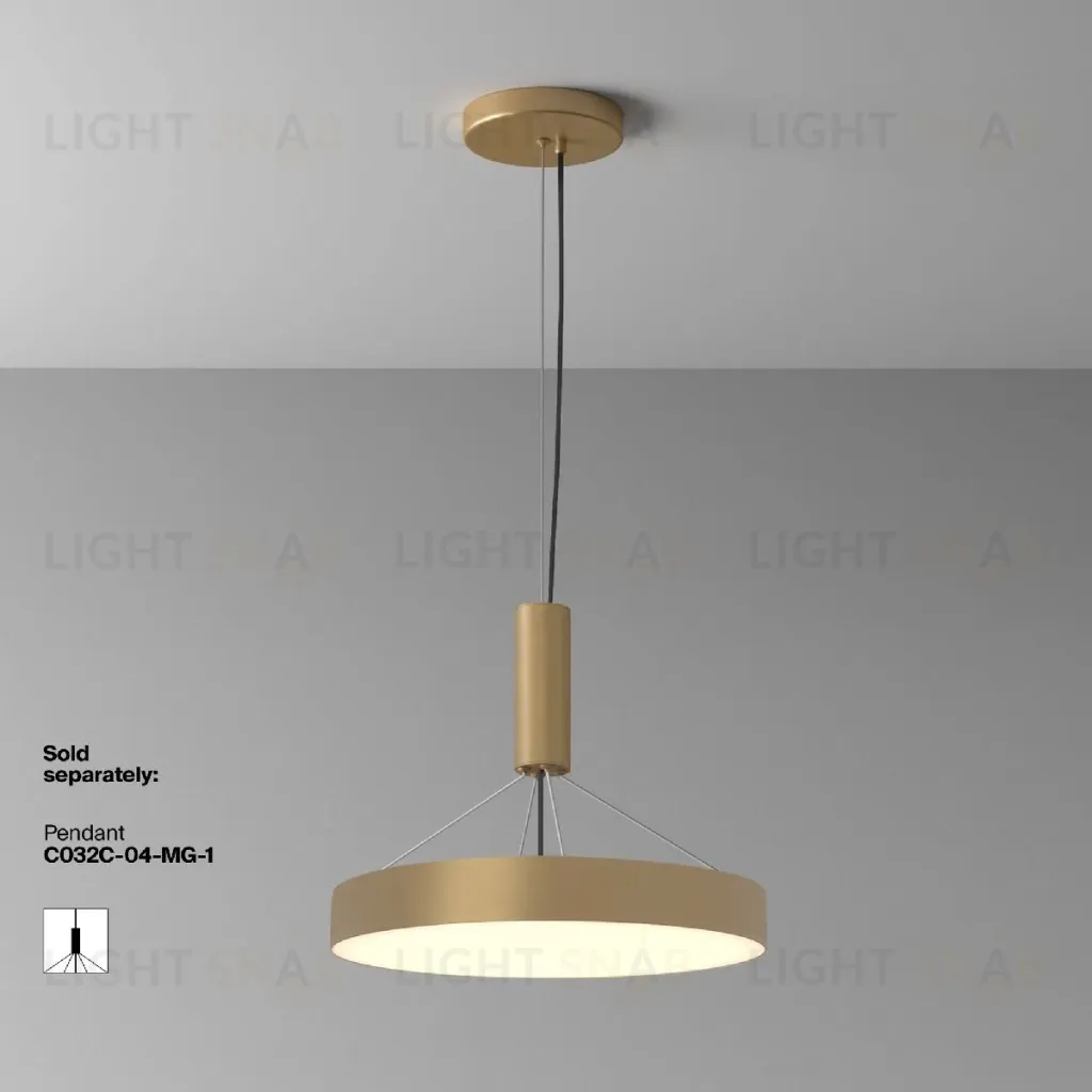 Потолочный светильник Maytoni Zon C032CL-45W3K-RD-MG C032CL-45W3K-RD-MG