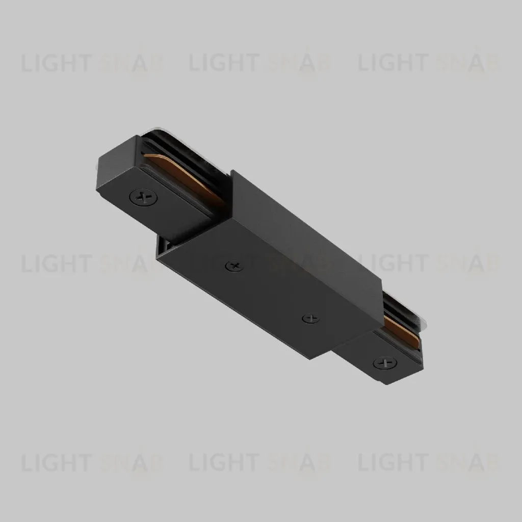 Прямой коннектор питания с вводом питания Maytoni Unity TRA001CB-11B TRA001CB-11B