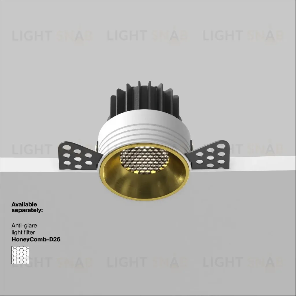 Встраиваемый светильник Maytoni Round DL058-12W4K-TRS-BS DL058-12W4K-TRS-BS