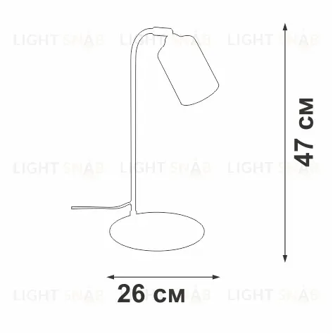 Настольная лампа Vitaluce V2710-1/1L V2710-1/1L