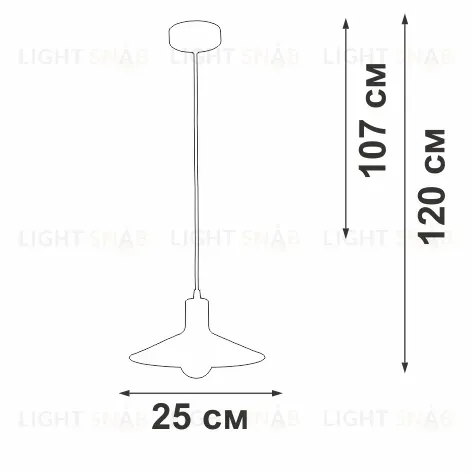 Подвесной светильник Vitaluce V2829-1/1S V2829-1/1S