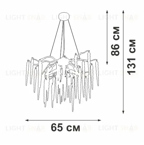 Подвесная люстра Vitaluce V2875-8/7S V2875-8/7S
