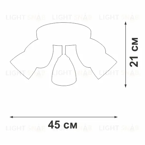 Спот Vitaluce V4355-0/5PL V4355-0/5PL