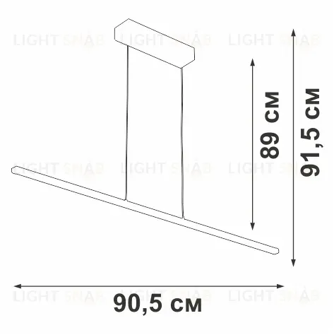 Подвесной светильник Vitaluce V4662-1/1S V4662-1/1S
