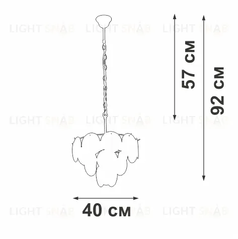 Подвесная люстра Vitaluce V5889-8/5 V5889-8/5