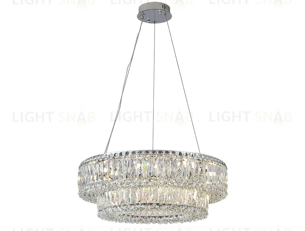 Подвесная люстра Newport 8450+18/S chrome М0070078 8450+18/S chrome