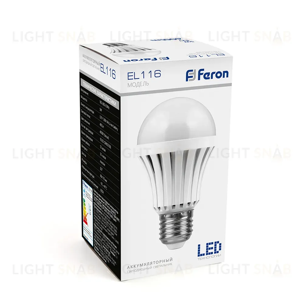 Светодиодная аккумуляторная лампа Feron 48979 EL116 48979