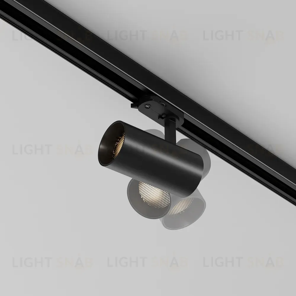 Трековый трехфазный светильник Maytoni Technical Three phase track system Trinity Focus Led TR197-3-12WCCT-M-B TR197-3-12WCCT-M-B