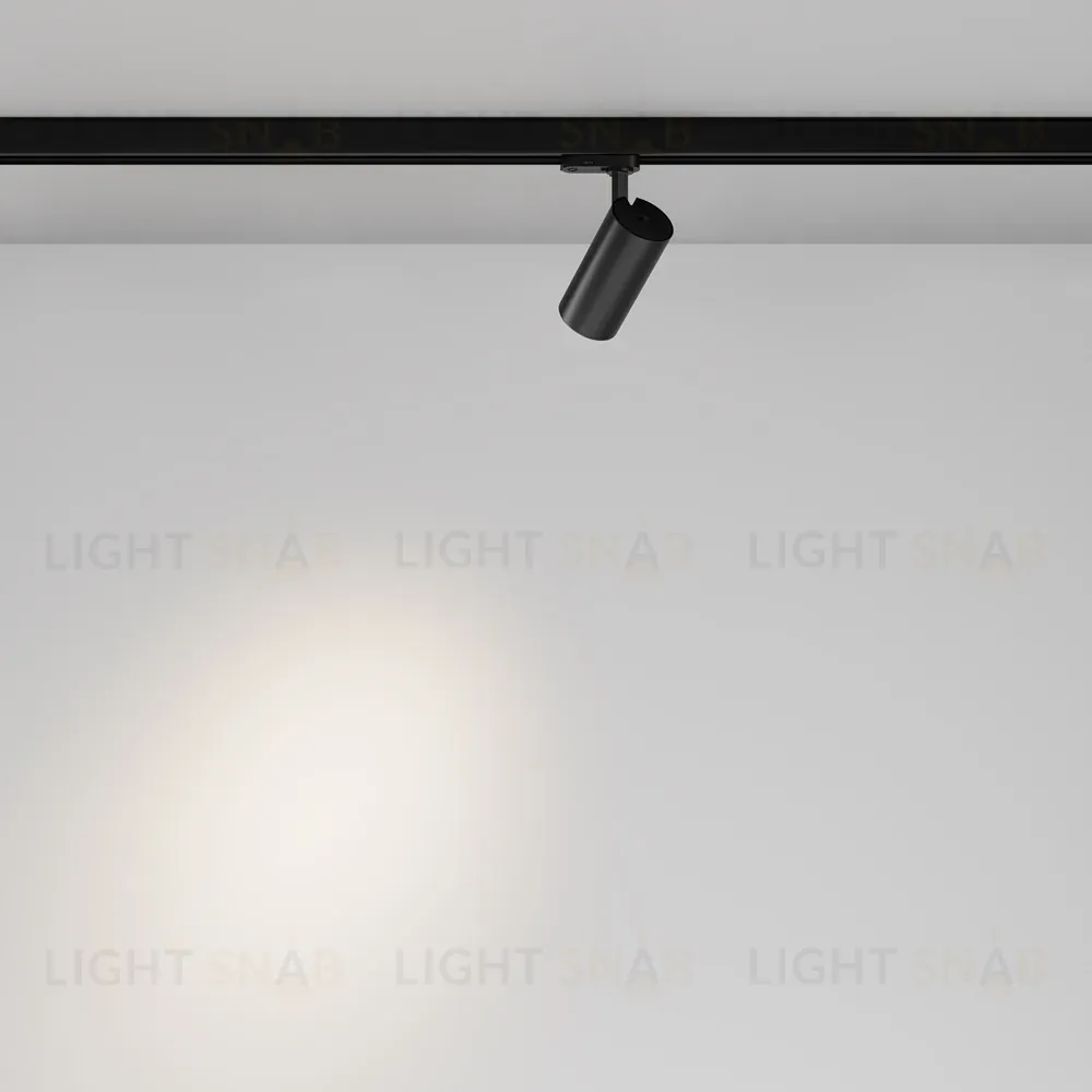 Трековый трехфазный светильник Maytoni Technical Three phase track system Trinity Focus Led TR197-3-12WCCT-M-B TR197-3-12WCCT-M-B
