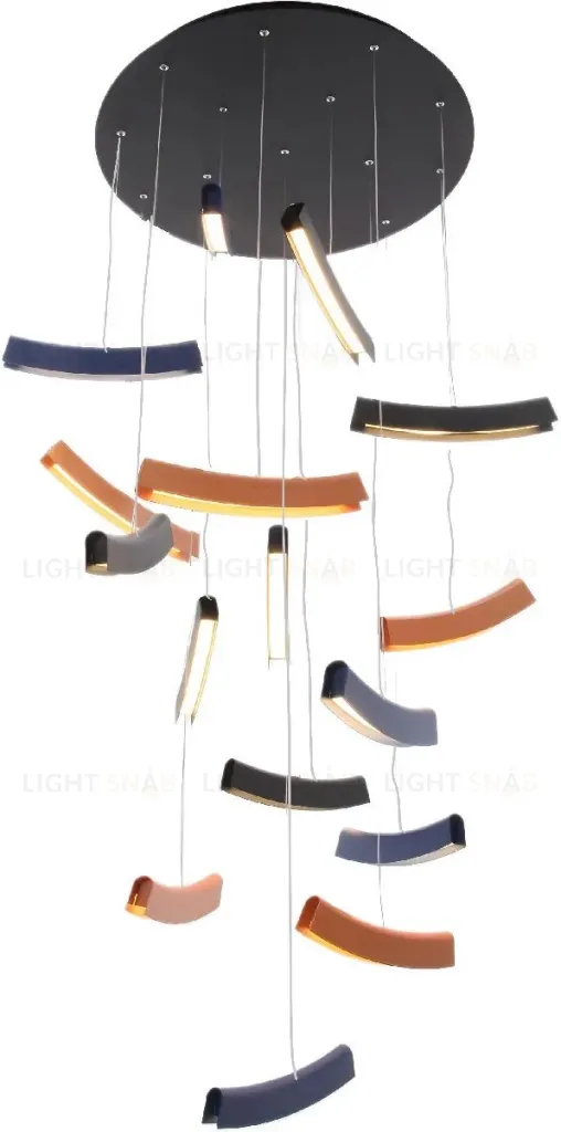 Каскадная люстра Mizi'en Slim MZ31505-16-multi MZ31505-16-multi