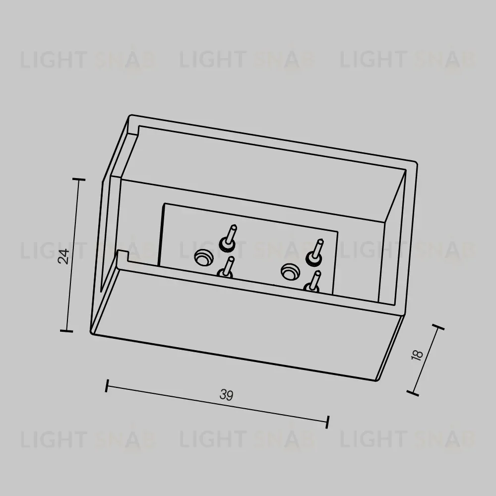 Заглушка для шинопровода Maytoni Elasity TRA160EC-1B TRA160EC-1B
