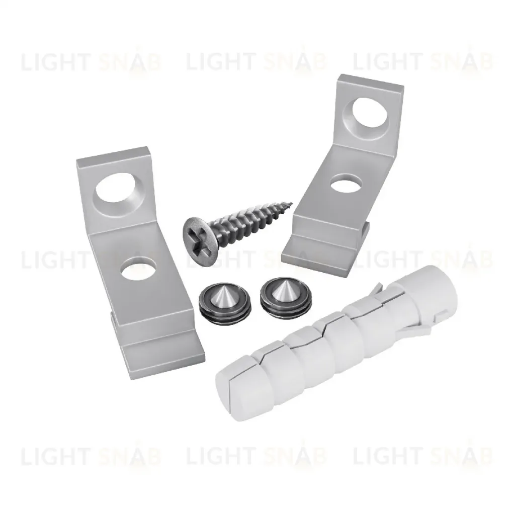 Комплект креплений для радиусного профиля с боковым свечением (2 шт.) Maytoni Led strip ALM-3535R-1MT ALM-3535R-1MT