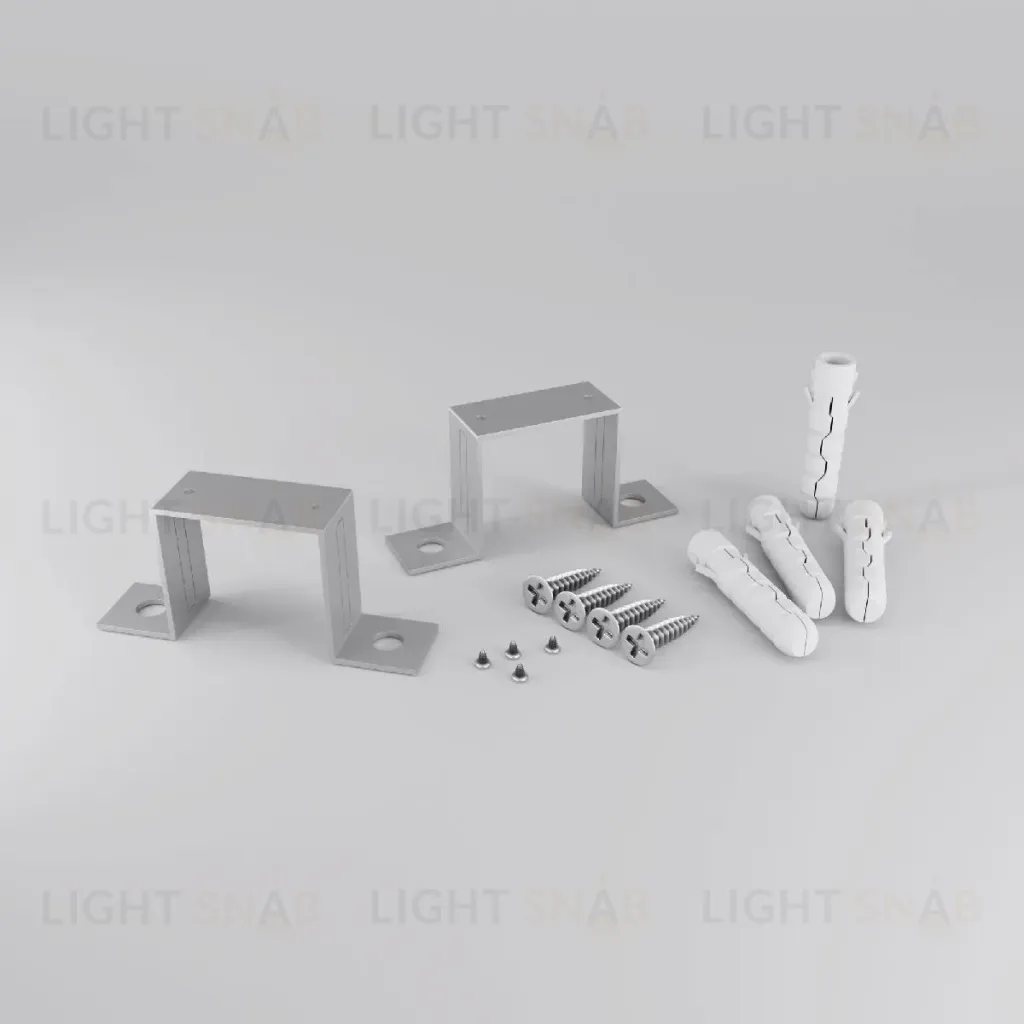 Комплект крепления для встроенного монтажа радиусного профиля (2 шт.) Maytoni Led strip ALM-3535R-4MT ALM-3535R-4MT