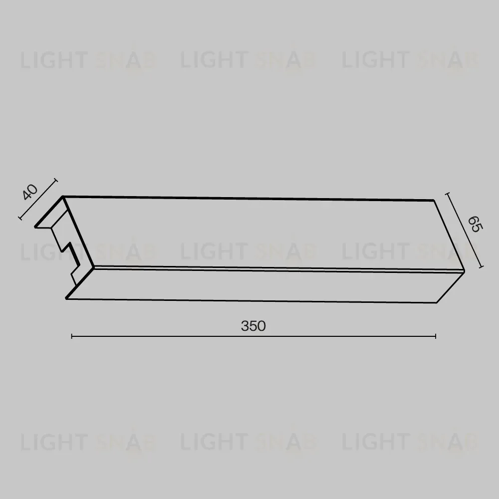 Короб для блока питания Maytoni Elasity TRA160BDR-B TRA160BDR-B