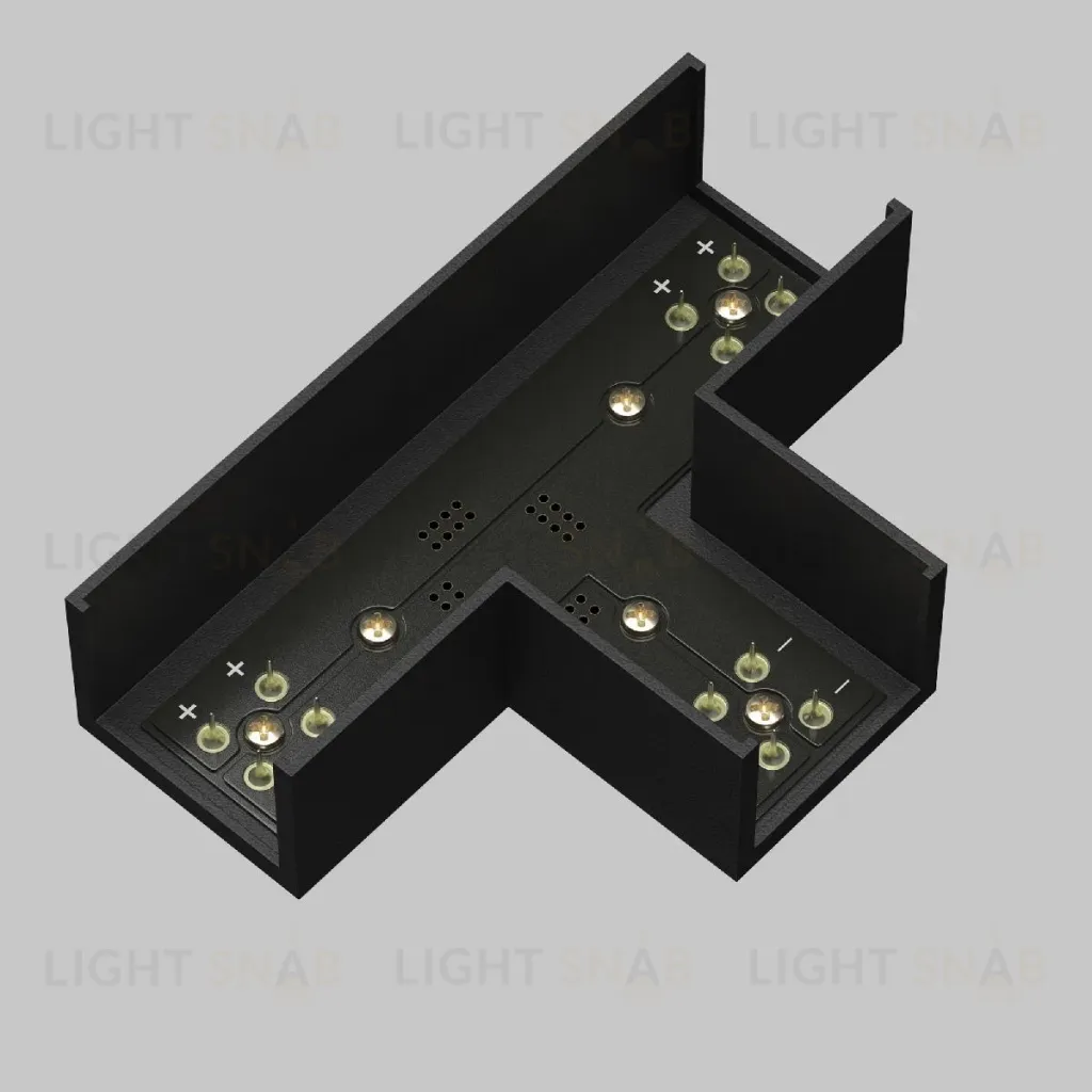Коннектор питания Т-образный Maytoni Elasity TRA160CT-11B TRA160CT-11B