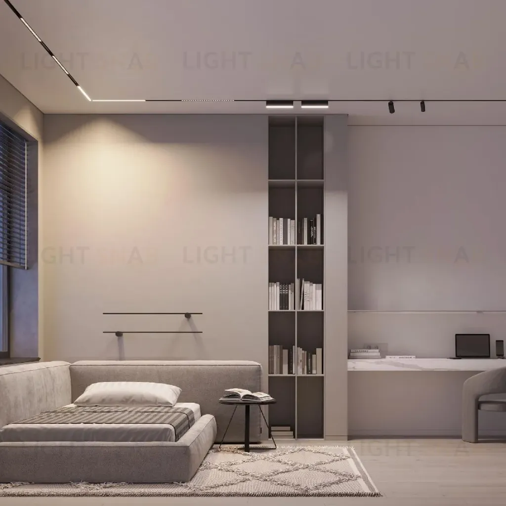 Трековый магнитный светильники Arlight MAG-ORIENT-DOTS-L465-16W Day4000-MIX 047138 047138
