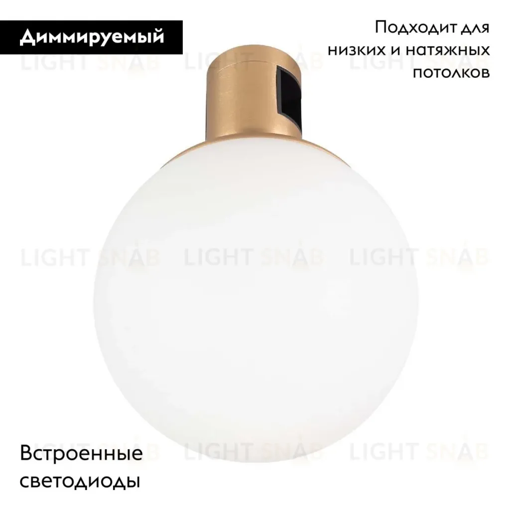 Трековый светильники Arlight ART-APRIORI-SFERO-R120-5W Day4000 044905 044905