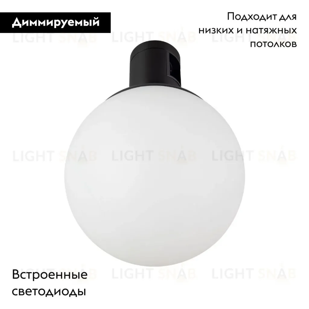 Трековый светильники Arlight ART-APRIORI-SFERO-R120-5W Warm3000 039290 039290