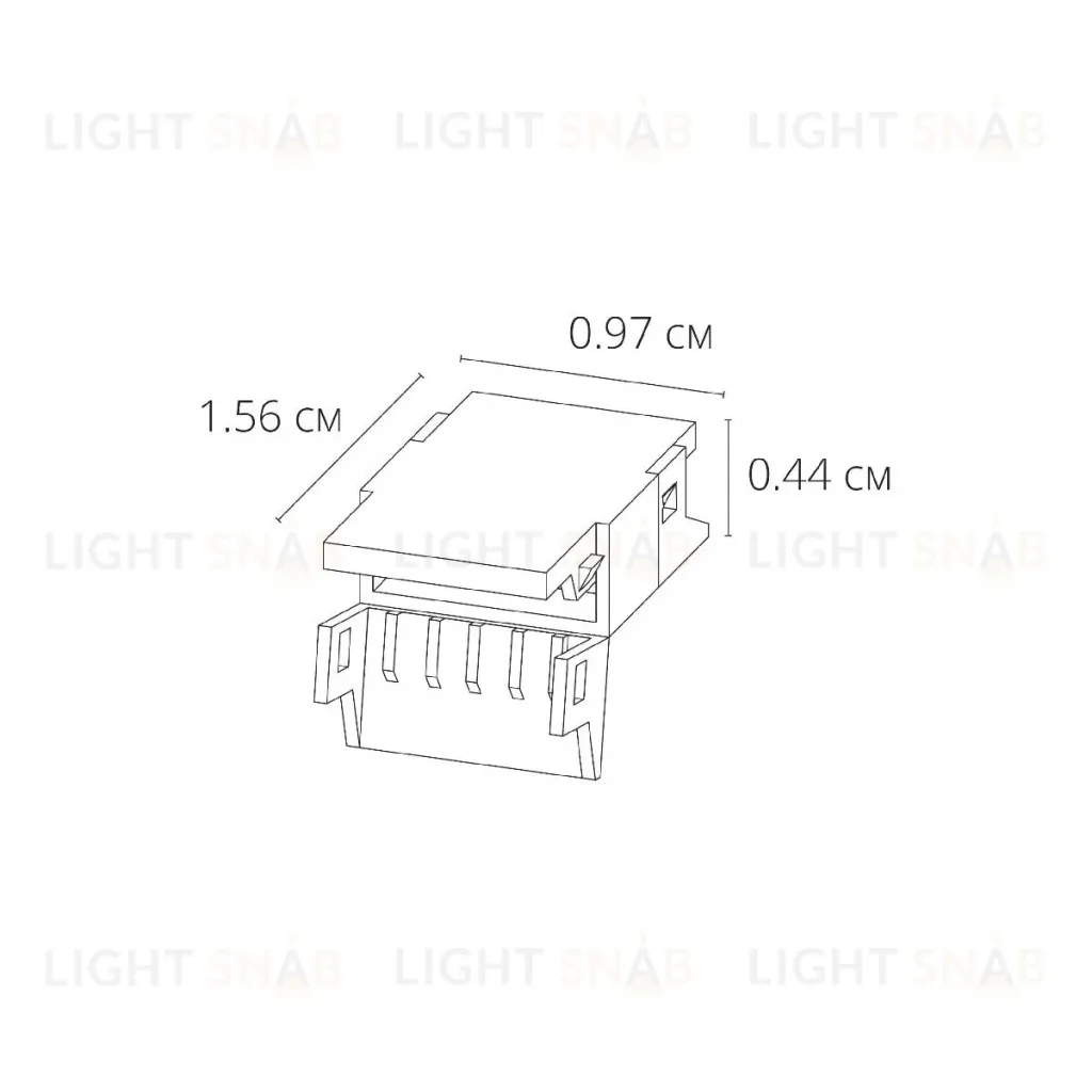 Коннектор токопроводящий Arte Lamp Strip-accessories A32-08-1CCT A32-08-1CCT