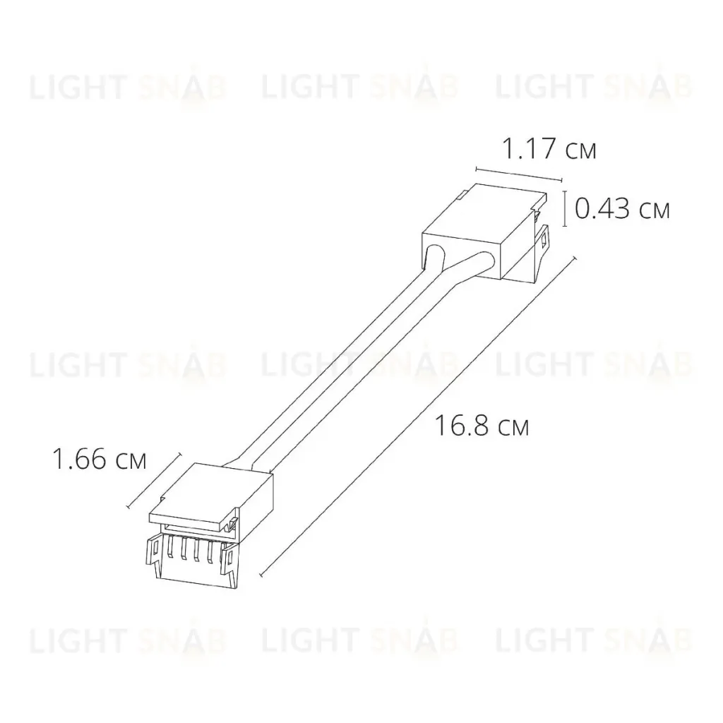 Коннектор токопроводящий Arte Lamp Strip-accessories A31-10-1CCT A31-10-1CCT