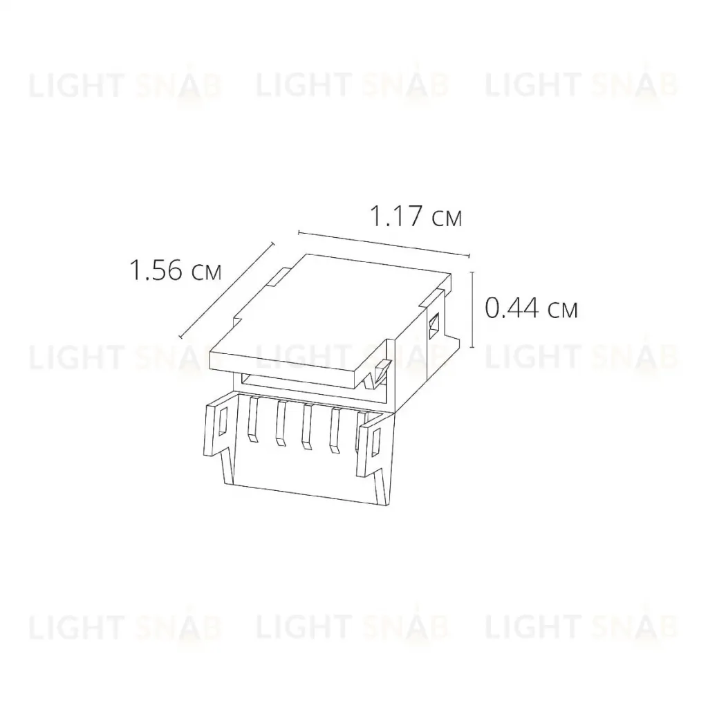 Коннектор токопроводящий Arte Lamp Strip-accessories A32-10-1CCT A32-10-1CCT