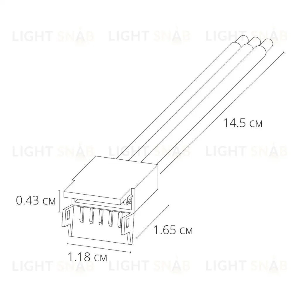 Коннектор для ввода питания Arte Lamp Strip-accessories A30-10-MIX A30-10-MIX