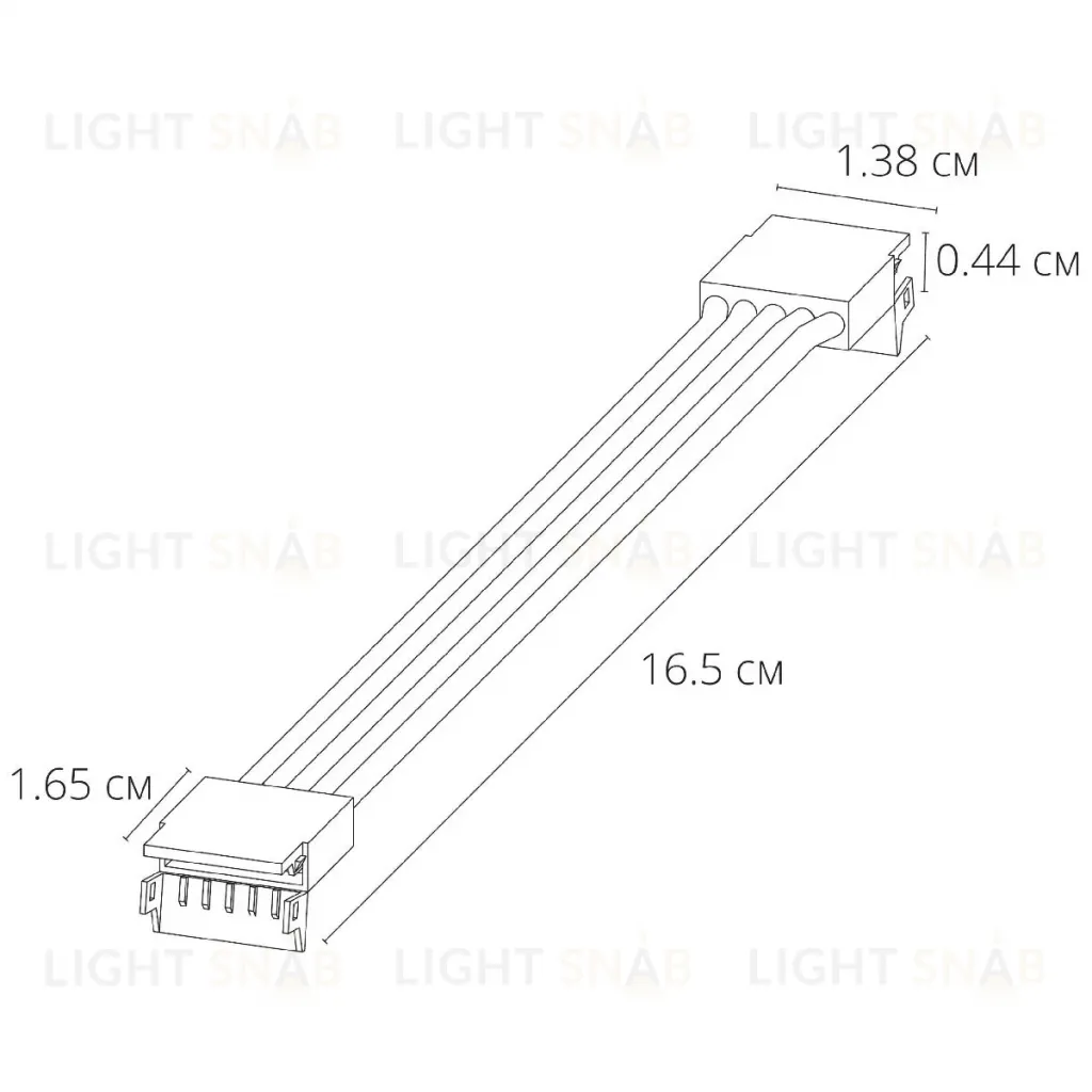 Коннектор токопроводящий Arte Lamp Strip-accessories A31-12-RGBW A31-12-RGBW