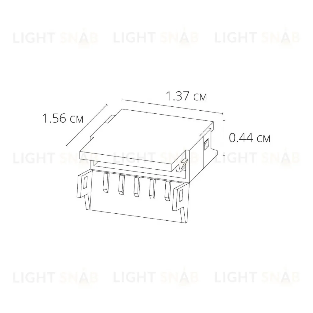 Коннектор токопроводящий Arte Lamp Strip-accessories A32-12-RGBW A32-12-RGBW