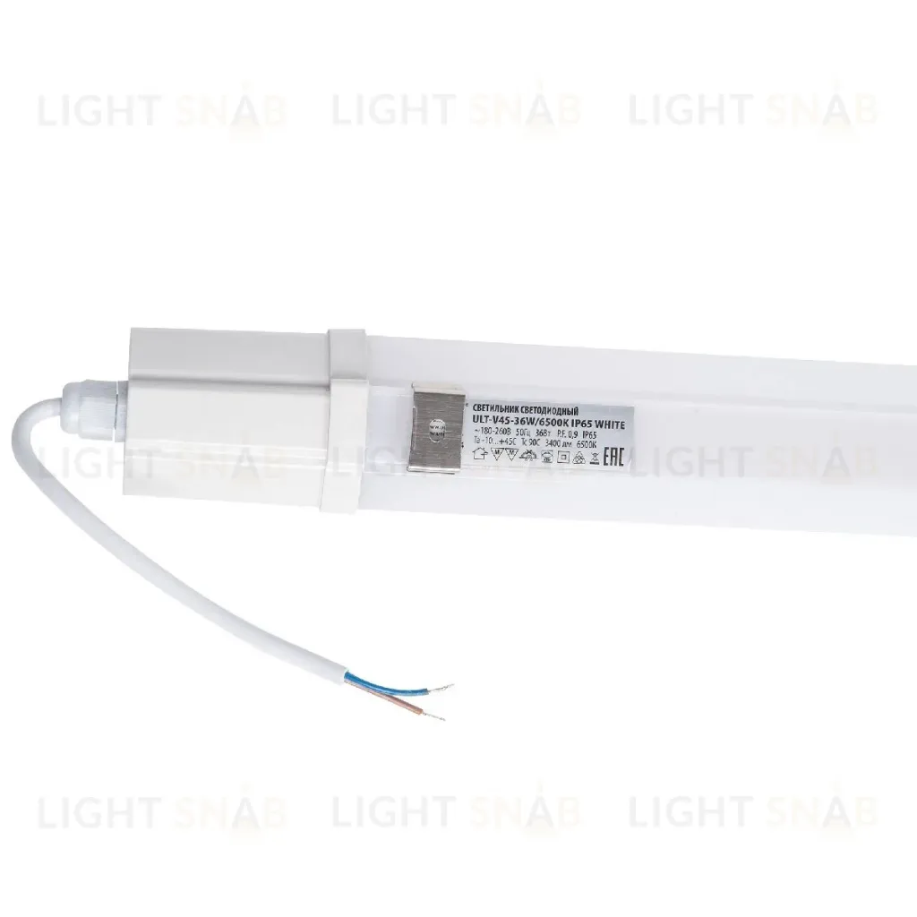 Линейный светильник Uniel ULT-V45-36W/6500K IP65 WHITE UL-00011782 ULT-V45-36W/6500K IP65 WHITE